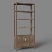 shelf with glass shelves elsa dreams loft-concept