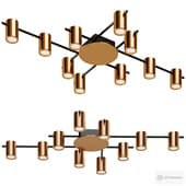 moderli v4040-10c kristen wall and ceiling lamp
