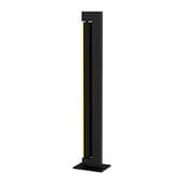 vertical glow led floor lamp