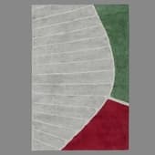 tea plantation patterned cotton carpet from the terra tkano collection