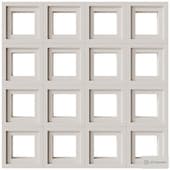 Modular Wall 08 Quad White by Tesselle