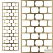 decorative partition wall corpanese home 7157