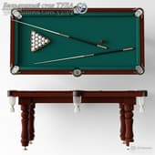 7-foot billiard table