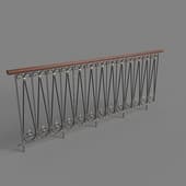 wrought iron railings, classic