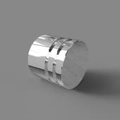 80294444 MITTE ferrule set 'Cylinder-2' , D16 mm, 2 pcs , steel
