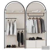 hanger in the clothing store 005