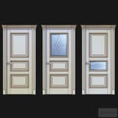 The door of Beloravud Art3 Ivory (patina bronze)
