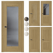 nikel by vintage interior door set
