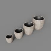 effectory effectory wood bowl pot light oak wgr