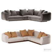 Caracole Seta L Sectional Sofa