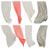 Curtain in the wind
