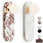 Modulo Marble Wall Lamp 1 heads by Radilum
