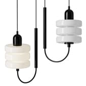 Minimalist Frosted Glass Lantern LED Pendant Light