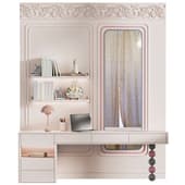 Shelving with a workplace for a children's room 18