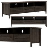 Dantone Home Contempo Media Console with 3 Drawers