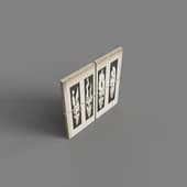 sunrise square panel bd-75570