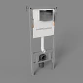 balance toilet installation system with square flush button,cn121002ch