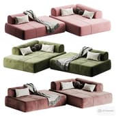 Vandeman Modular Corner Sofa by Kalibroom