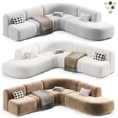 Artiko Modular fabric sofa by MDD