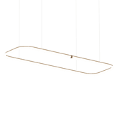 neon 360 led pendant lamp rectangle 120x40