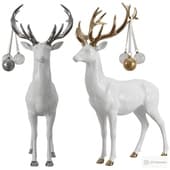 christmas deer/ new year's deer