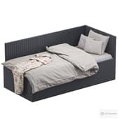 asti bed color dark grey