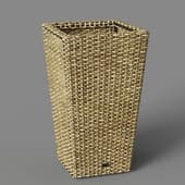 the planter is a medium cone