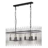 crystal lux claro sp8 pendant chandelier
