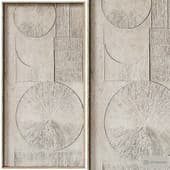 decorative panel 3d art relief 165