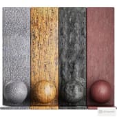 texture of burnt wood 2k