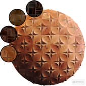 Wooden 3D Panel 02 Q-R-S-T | PBR | 4K