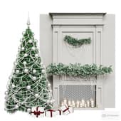 christmas tree with beads 04