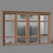 interior partition with hanging doors aristo florence collection (florence)
