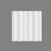 wave gypsum panel