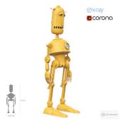 the yellow robot