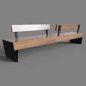 kaliningrad bench is two-sided