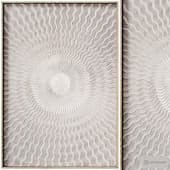 decorative panel 3d art relief 155