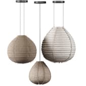 Wabi Sabi linen Pendant