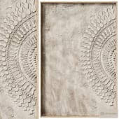decorative panel 3d art relief 80