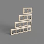 metal frames for sockets and switches werkel palacio gracia gold,black