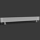 tubular radiator loten “grey zn" 4x2000