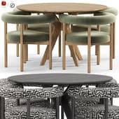 Ricco chair and Naanim table