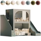kids bedroom 030 bunk bed