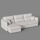 the furny malmo sofa bed with chaise longue 303x168x94 cm
