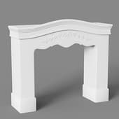 portal for fireplace in classic style 1