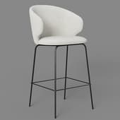 copenhagen easy bar metal chair