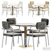 Dining Chair BERGMAN, COFFEE TABLE CRAIG