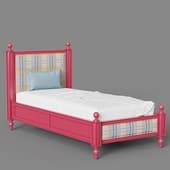 coventry 90 children's bed with textile panels