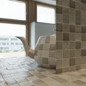 ceramic tile apron