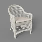 arena dining chair - white wash